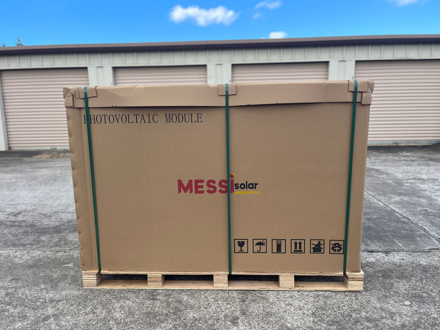 Messi Solar 440W N-Type Bifacial Solar Panel | MS-54N-BH-440M | Pallet of 36 Panels